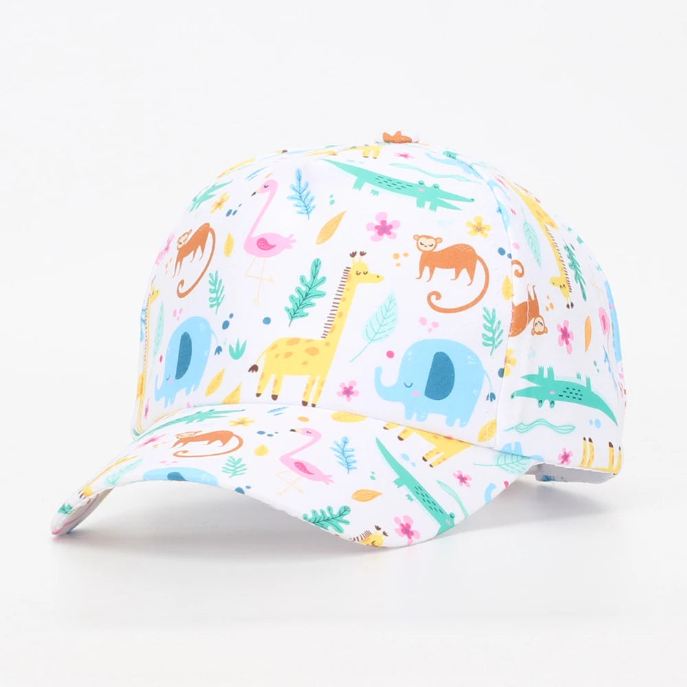 🧢 Stylish Summer Cap for Kids – Adjustable & Sun-Smart for 2–6 Year Olds! ☀️🌈 - ThiGui