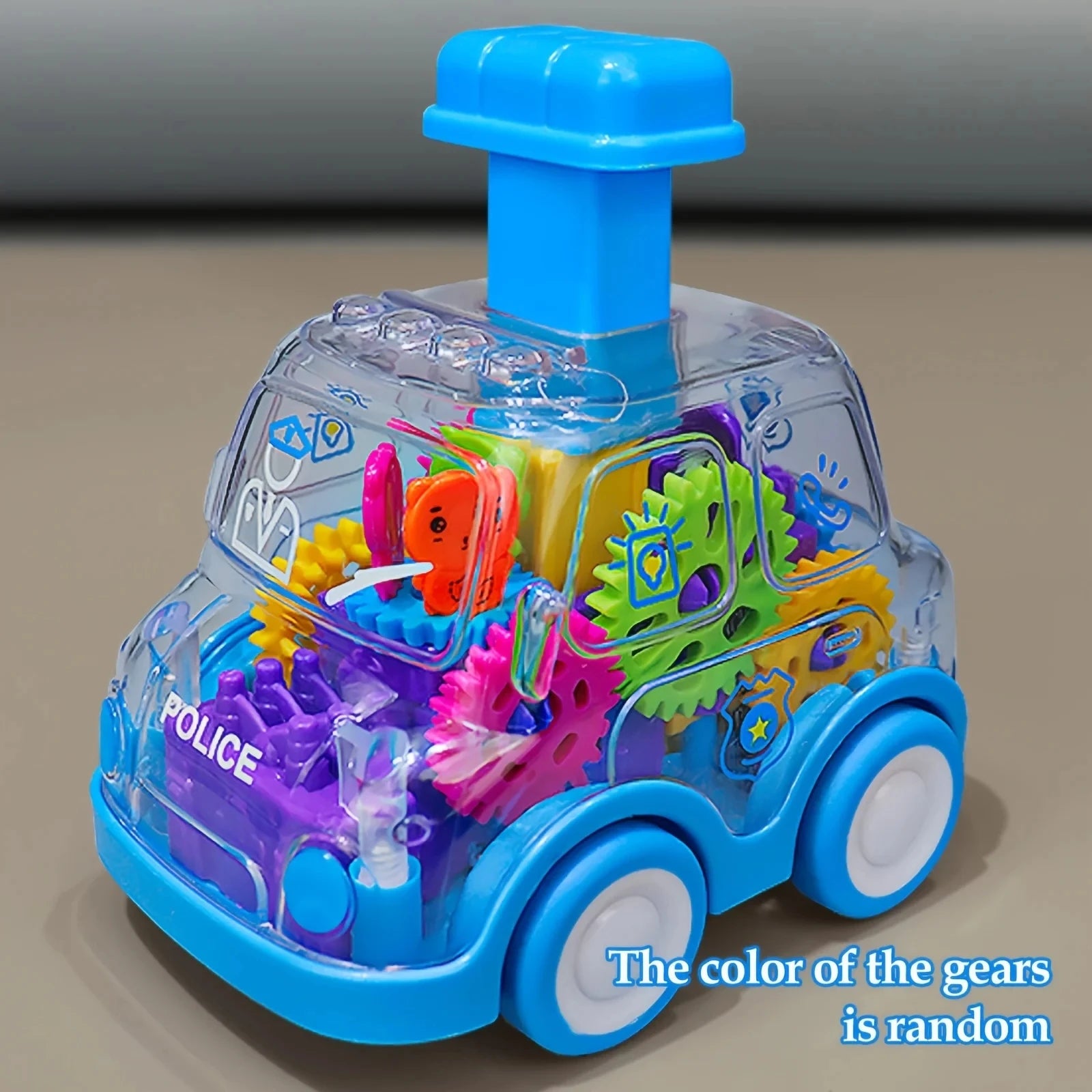🚗 Zoom & Click Gear Car – Press-and-Go Fun for Curious Little Drivers! 🔧✨ - ThiGui