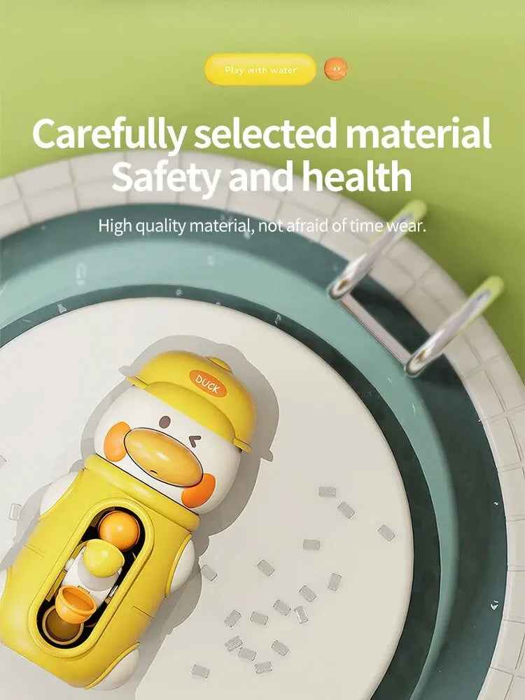 🛁 Duck Waterwheel Bath Toy – Splash, Scoop & Spin with Bathtime’s Cutest Companion! 🐤💦 - ThiGui