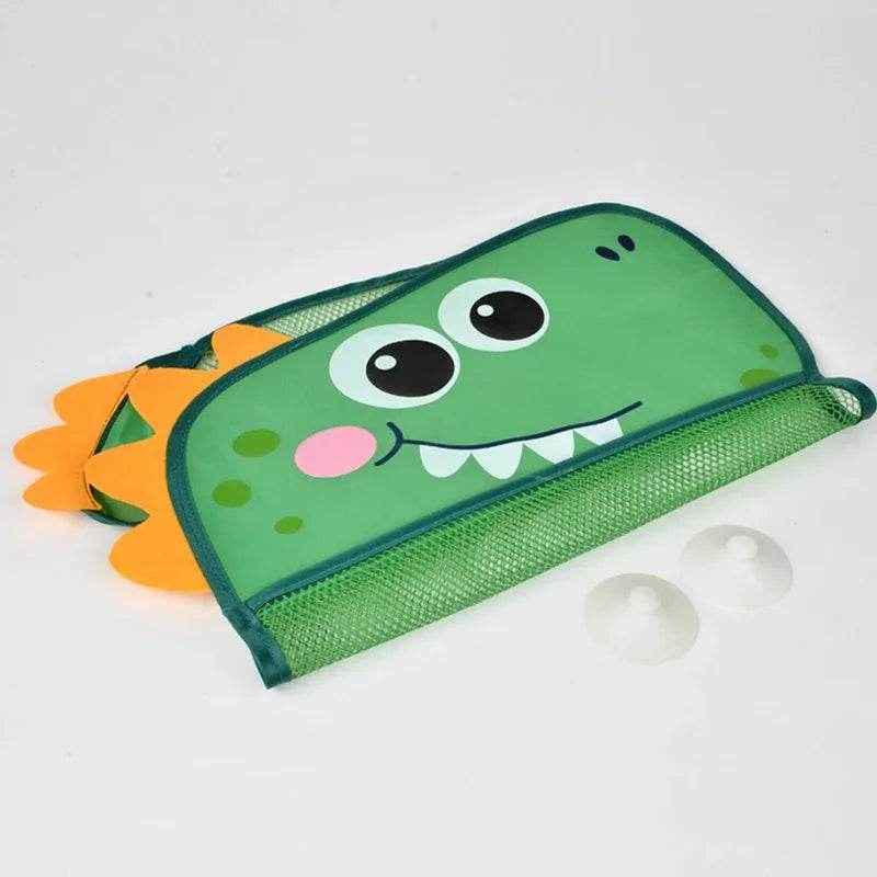 🦖 Dino-Magic Bathtime Buddy – Fun Organizer for Water Toys & Bathroom Bliss! - ThiGui