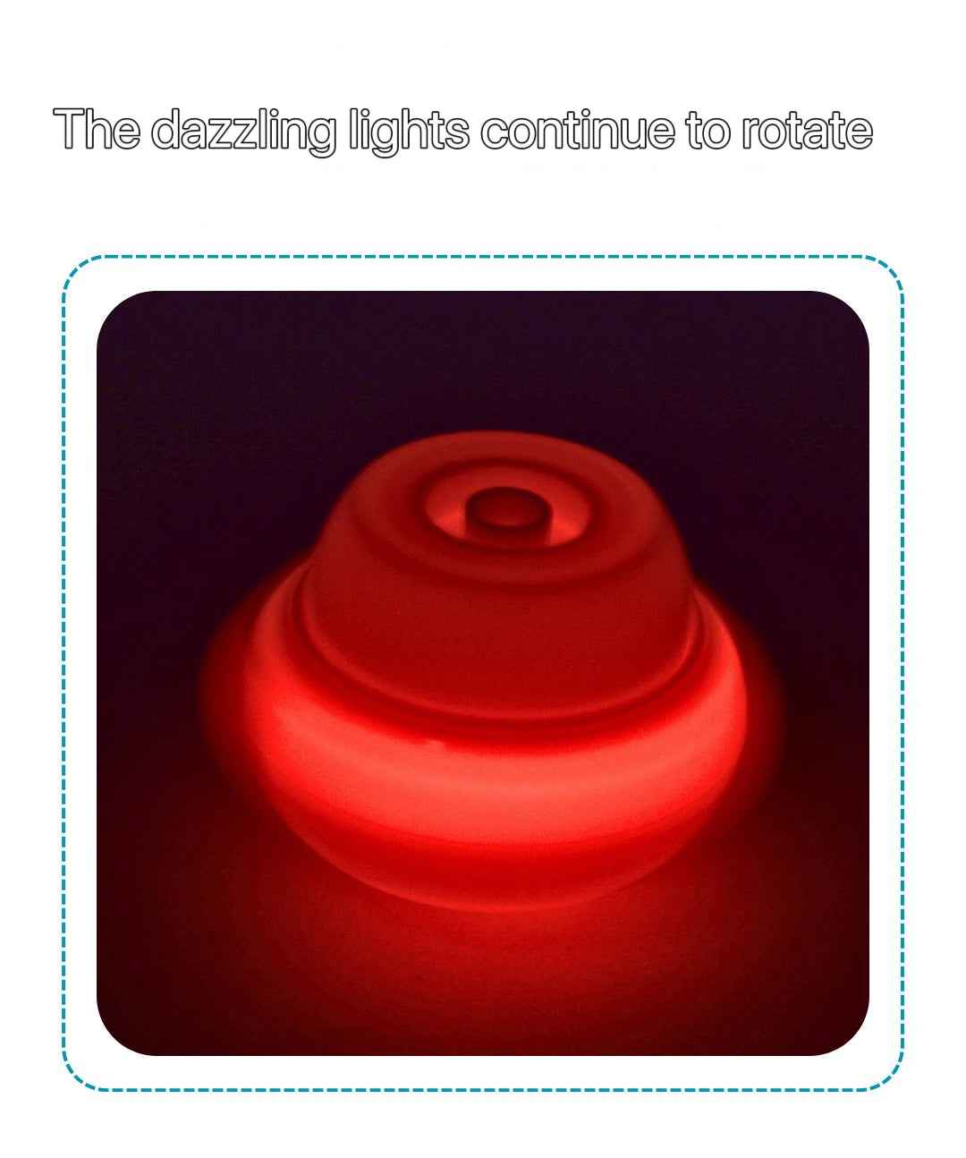 🌟 Luminous Spinning Top – Flashing Lotus Gyro Fun for Kids! 🔄💡 - ThiGui