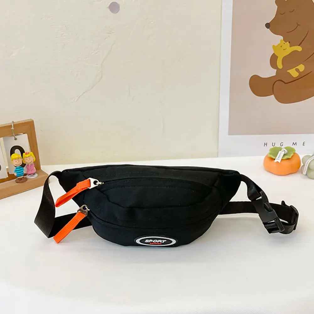 🎒 Everyday Adventure Buddy! Cute & Comfy Canvas Chest Bag for Active Kiddos 👧 - ThiGui