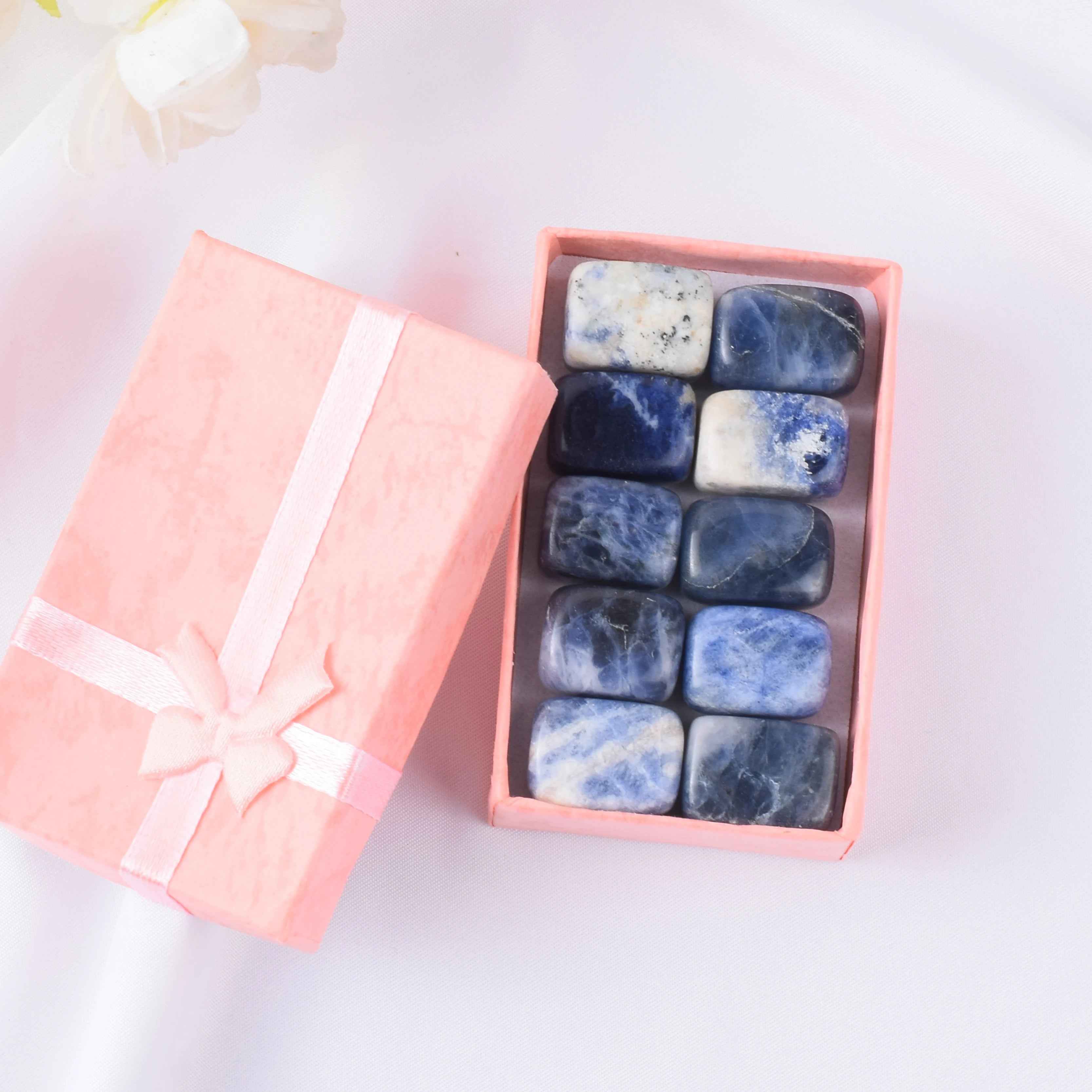 ⚡Magical Chakra Stones Set – 10 Natural Tumbled Gems for Calm, Confidence & Adventure - ThiGui