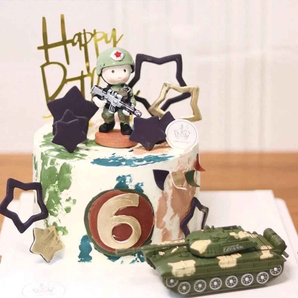 🪖Mission: Birthday! Army-Themed Party Set for Your Little Commander-in-Chief - ThiGui