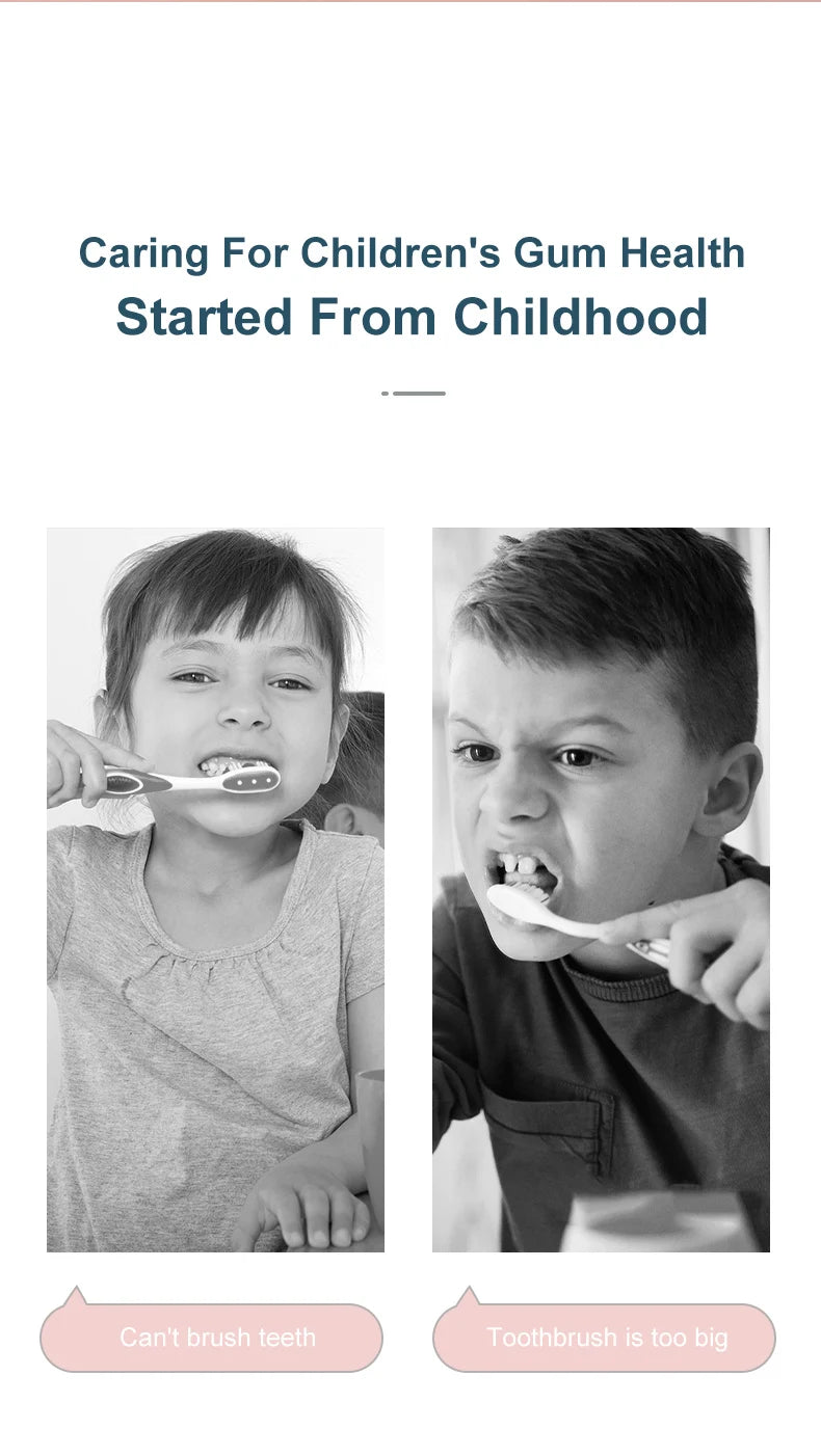 🪥⚡ Smart U-Shaped Electric Toothbrush – 360° Clean & Sonic Magic for Little Smiles! 😁👧👦 - ThiGui