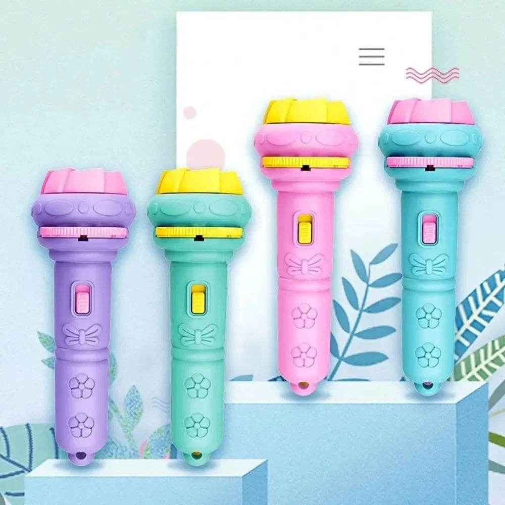🛏️Cartoon Story Projector Flashlight for Boys with 80 Magical Bedtime Patterns - ThiGui