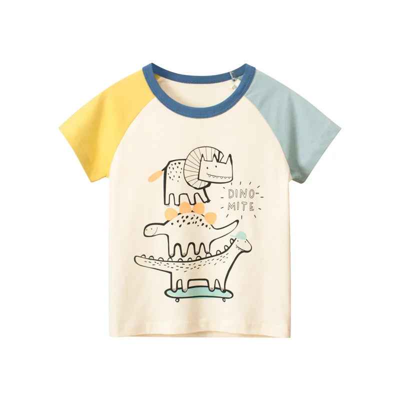 👕Cool & Comfy Cartoon Tees for Your Little Explorer (2–8Y) - ThiGui