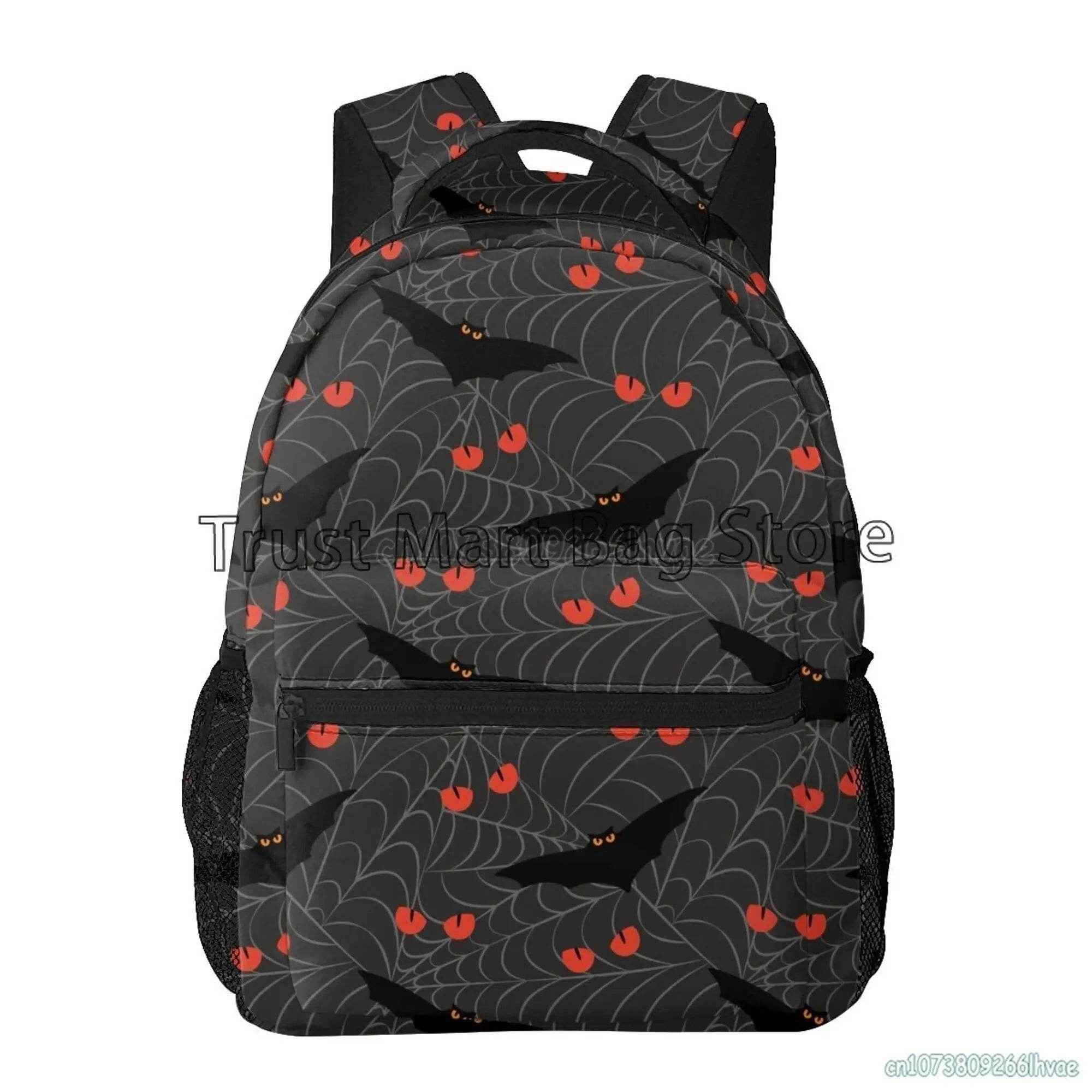 🎃 Spooky-Cute Halloween Bat Backpack – Perfect for School, Travel & Adventure! - ThiGui