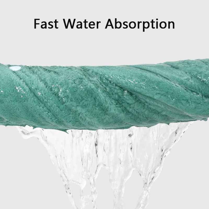 🛁⚡ Snuggly Hooded Bathrobe – Soft, Fast-Drying & Super Cute! - ThiGui