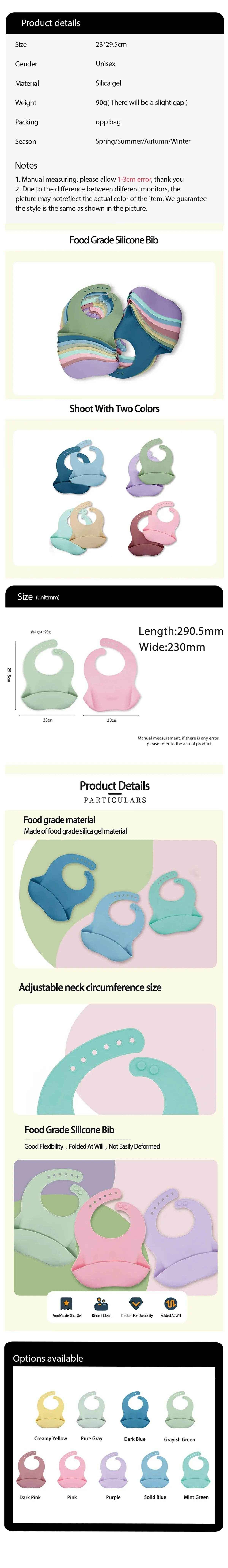 🌟Adorable & Practical! Mum-Approved Cartoon Silicone Bibs for Little Mess-Makers - ThiGui