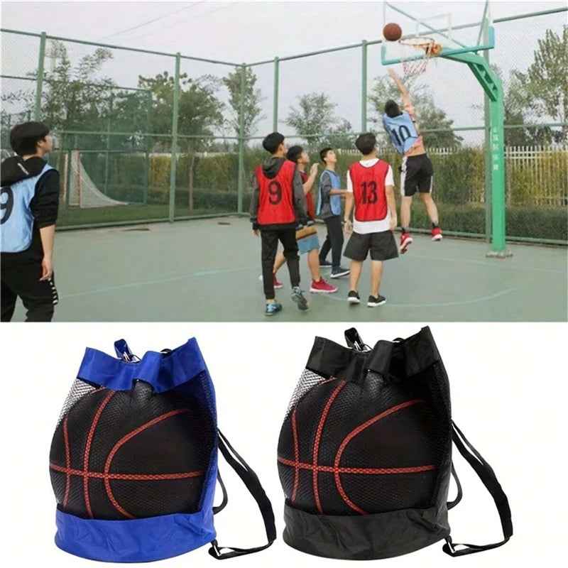 🏀 Mesh Sports Bag Magic – Lightweight & Roomy for All Their Game Day Gear! 🎽⚽ - ThiGui