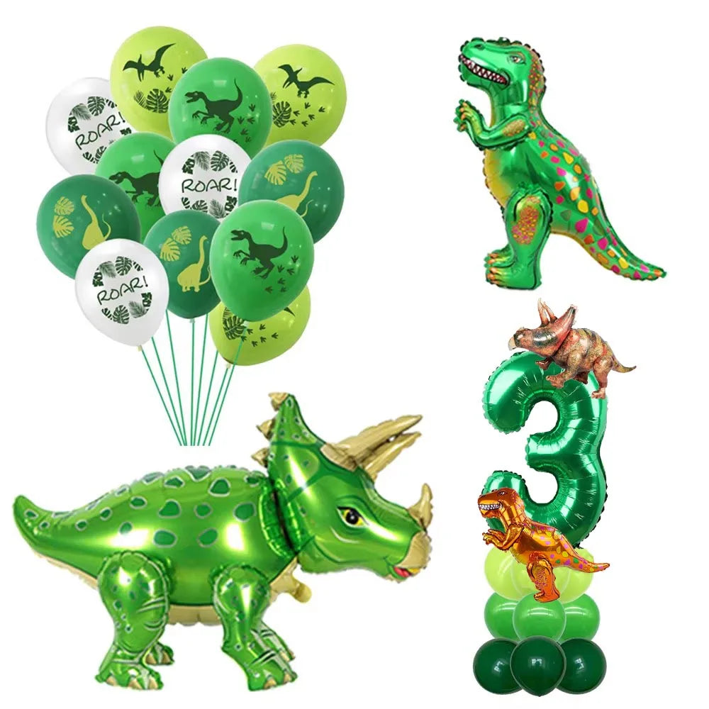 🎈🦕 Inflatable Dino Balloons – Jurassic Party Magic for Your Little Explorer! 🎉🦖 - ThiGui