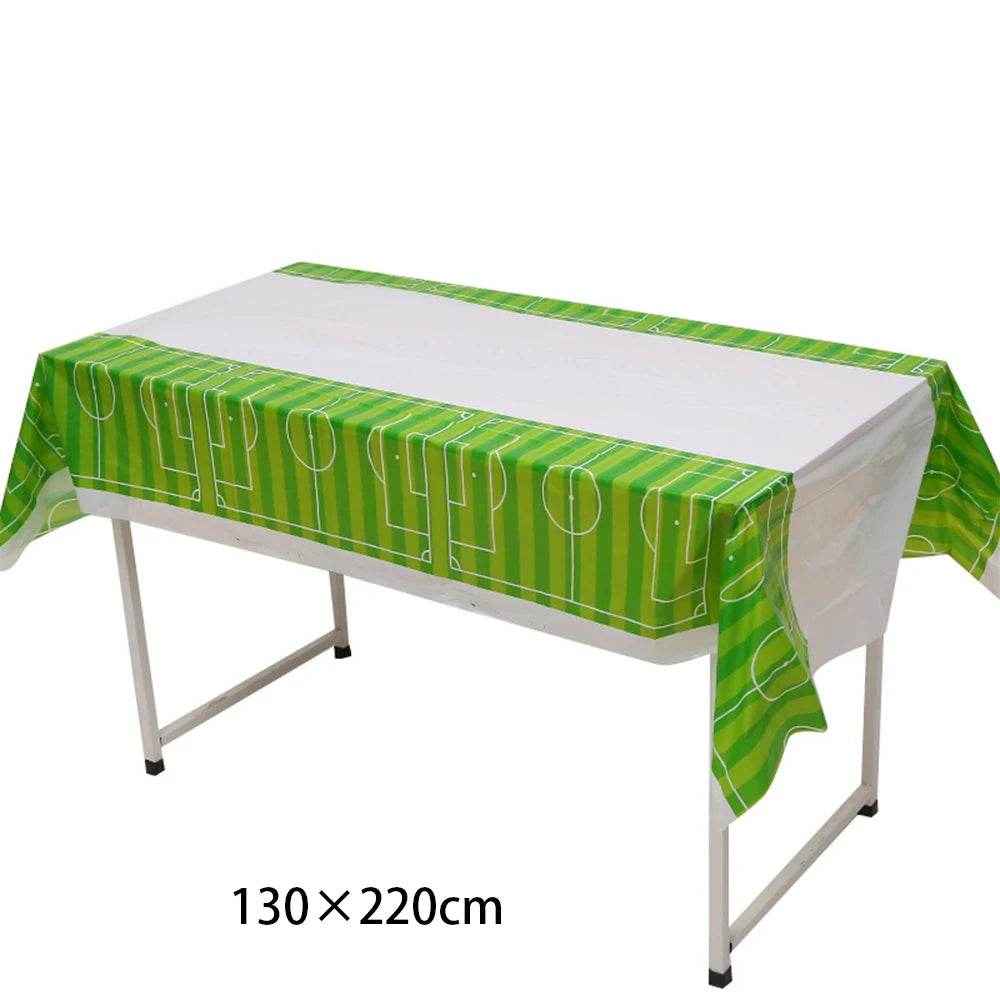 🎉Kick Off the Party – Football Tablecloth That Scores Big on Style & Mess Control! - ThiGui