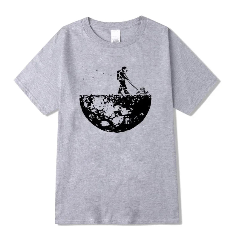 🌕🚀 Moon Cleaning Duty! Funny Lunar Cleaner T-Shirt for Boys – Soft, Cool & Out of This World 👦✨ - ThiGui