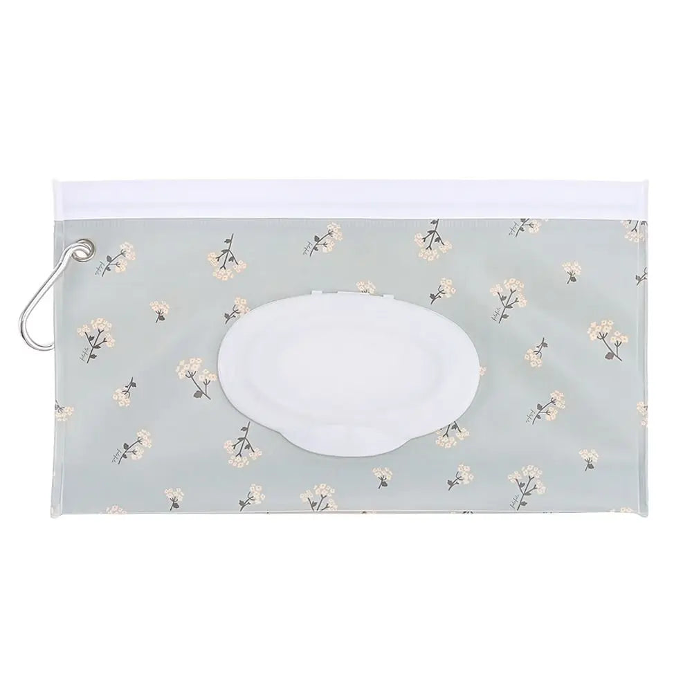 🍼 Handy Baby Wet Wipe Pouch – Reusable, Snap-On & Perfect for On-the-Go! 🚗👶 - ThiGui