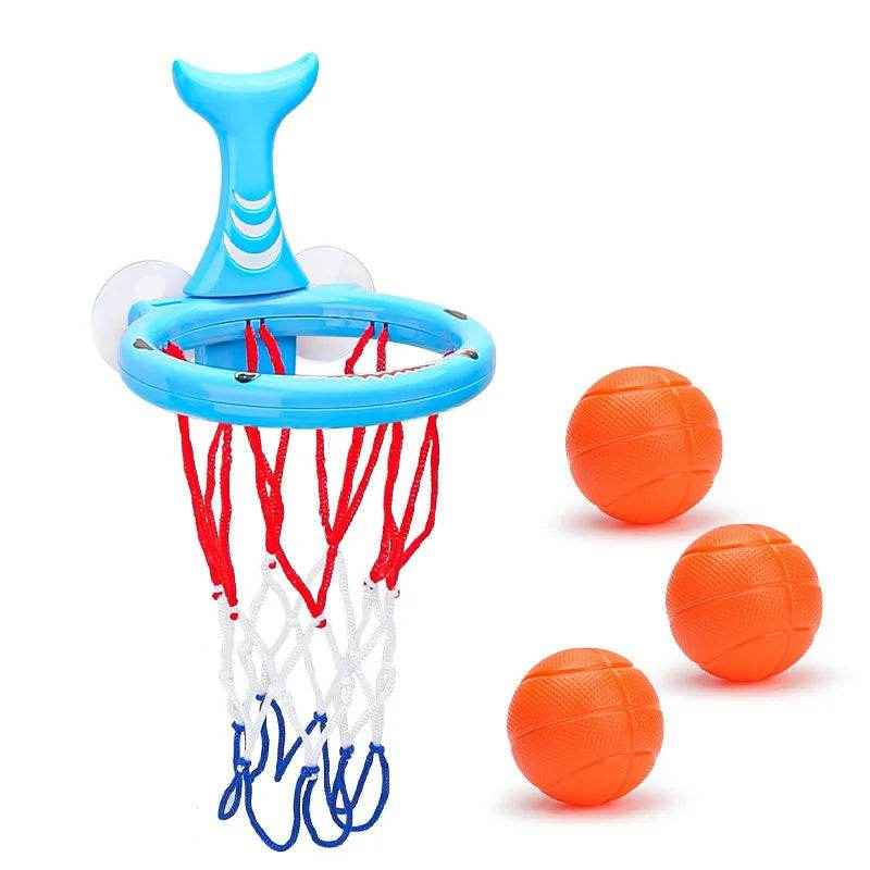 🏀Slam Dunk in the Tub! Fun Basketball Bath Toy Set for Splashy Playtime - ThiGui
