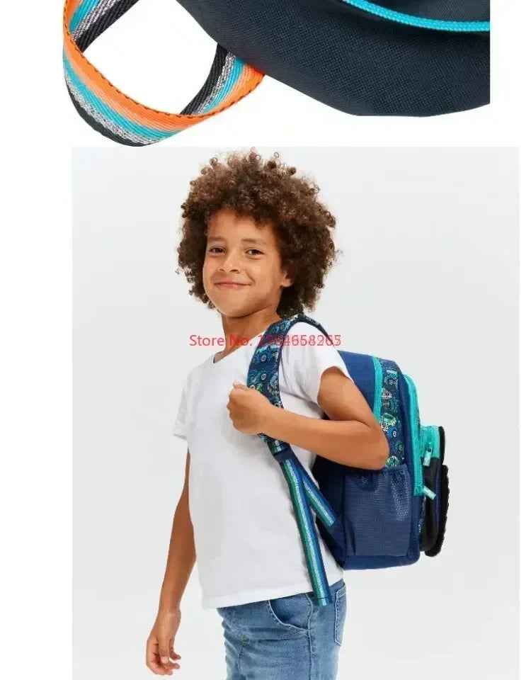 🚛 Smiggle Blue Truck Backpack Set – Cool & Practical for School Boys! 🎒 - ThiGui