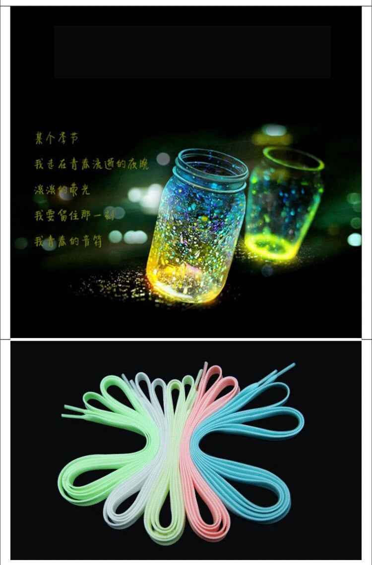 Glow Magic Shoelaces – Fun & Fluorescent Style for Night-Time Adventures - ThiGui