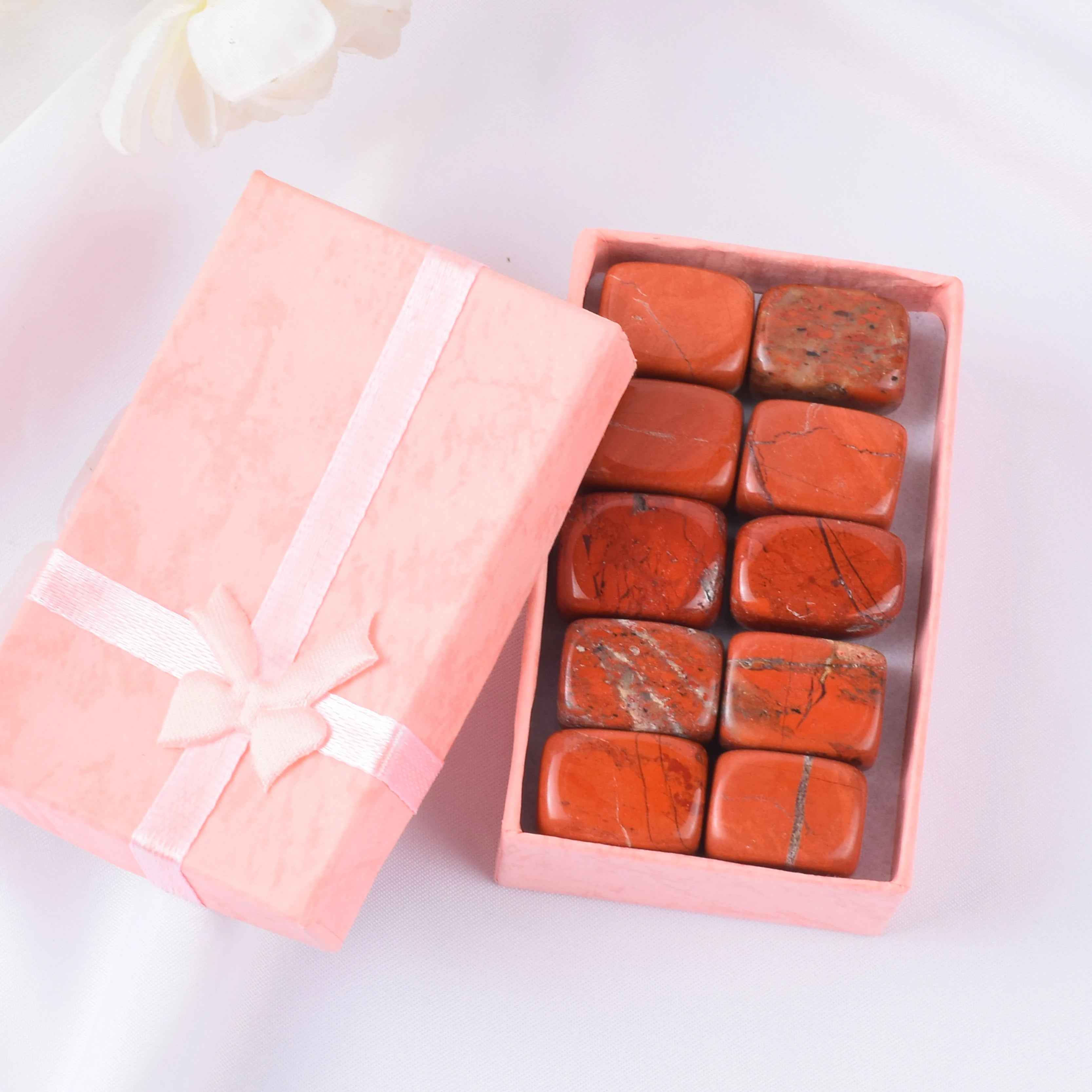 ⚡Magical Chakra Stones Set – 10 Natural Tumbled Gems for Calm, Confidence & Adventure - ThiGui