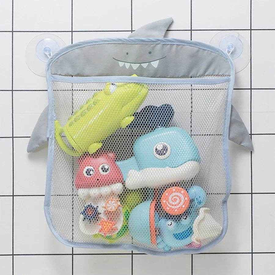🦖 Dino-Magic Bathtime Buddy – Fun Organizer for Water Toys & Bathroom Bliss! - ThiGui