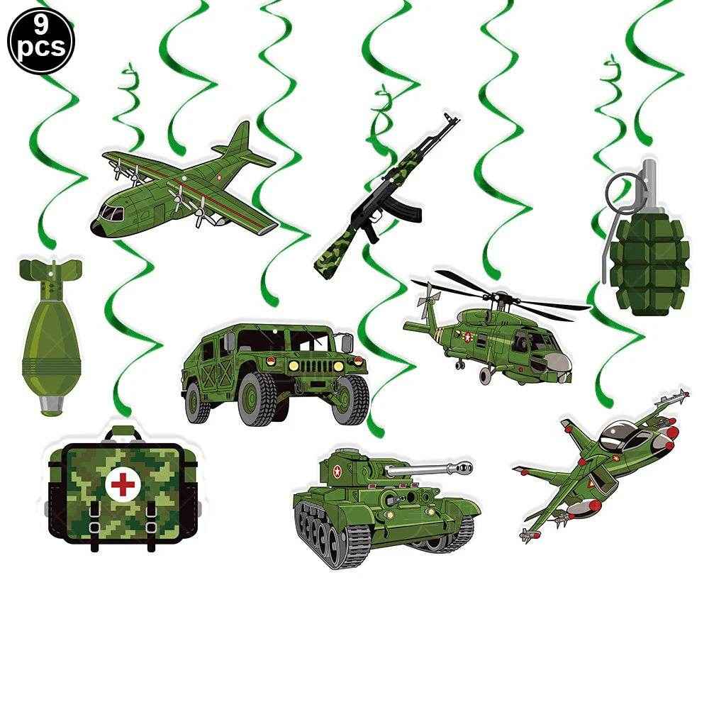 🎁Mission Party Success – Epic Camouflage Balloon Set for Little Soldiers! - ThiGui
