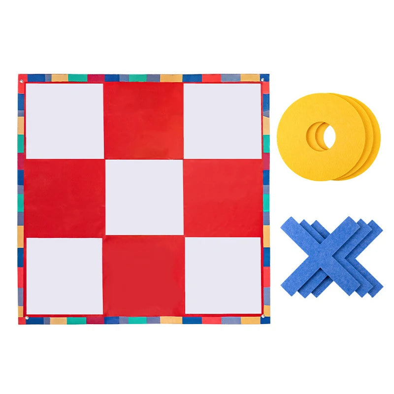 ❌⭕ Jumbo XO Chess Game – Active Outdoor Fun for Clever Kids & Team Play! 🧠🎉 - ThiGui
