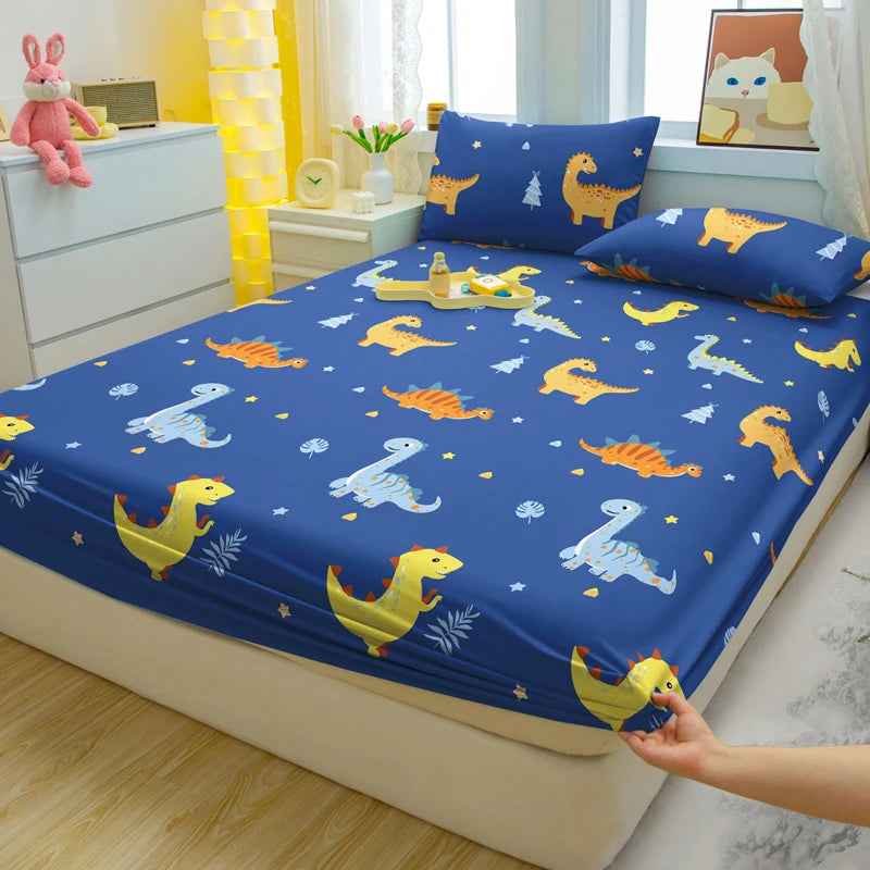 🦁 Wildly Cute! Animal Fitted Sheet for Happy Bedtimes - ThiGui