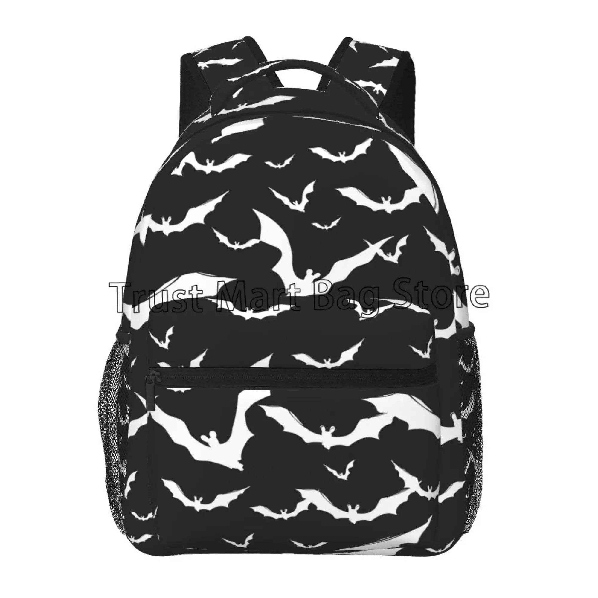 🎃 Spooky-Cute Halloween Bat Backpack – Perfect for School, Travel & Adventure! - ThiGui