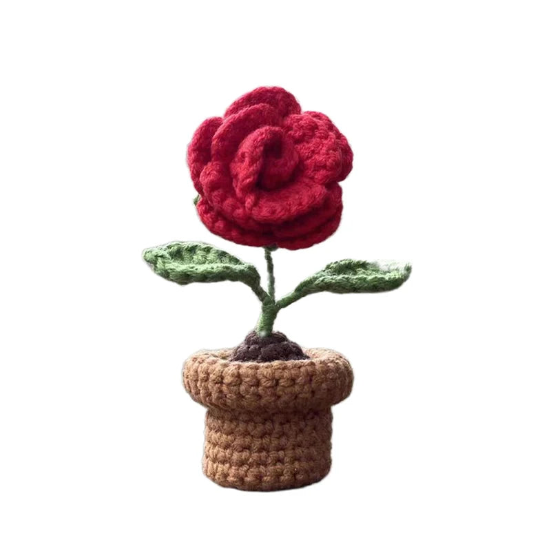 🌹 Mini Merci Flower Pot – A Handmade Bloom to Say Thanks with Heart! 🌼✨ - ThiGui