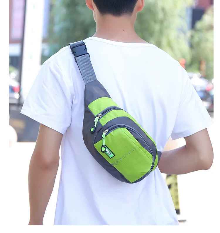 🎒 Hands-Free Adventures Await – Waterproof Sporty Waist Bag for Active Boys 🏃💦 - ThiGui