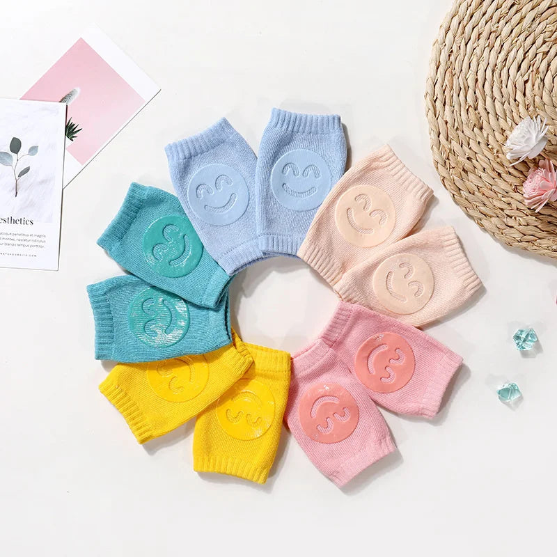 🛡️👶 Baby Crawling Knee Pads – Soft, Stretchy & Sooo Comfy for First Adventures! 🧸✨ - ThiGui