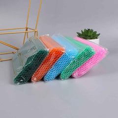 🎉100 Colorful Drinking Straws – Bring Instant Fun to Every Sip! - ThiGui