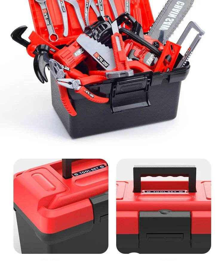 🔧Little Builder’s Dream Set – Toolbox, Tools & Imagination Packed in One! - ThiGui