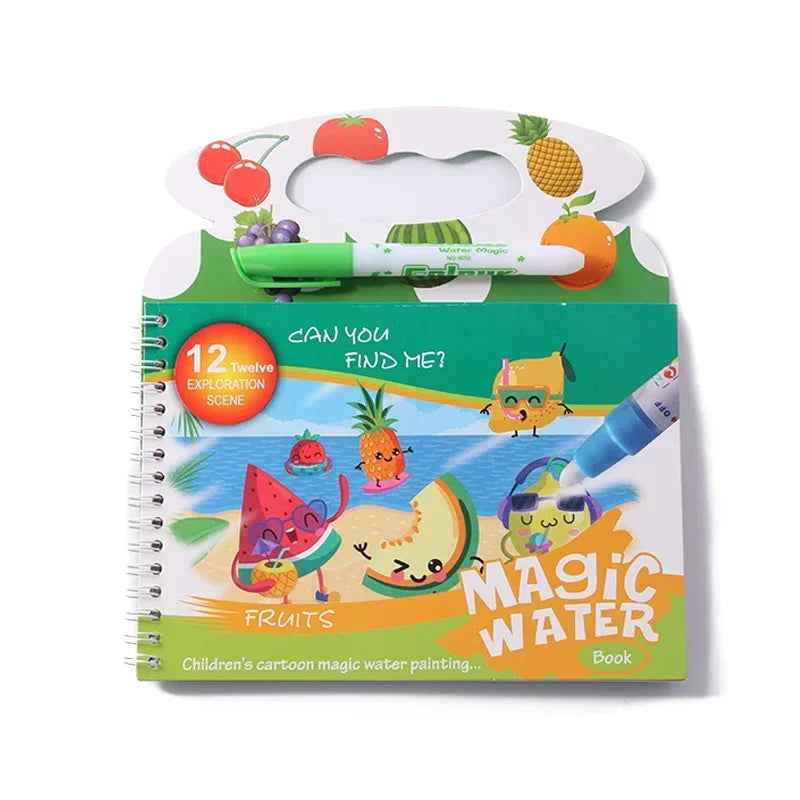 💦Just Add Water! The Magical Reusable Drawing Book Boys Can’t Put Down - ThiGui