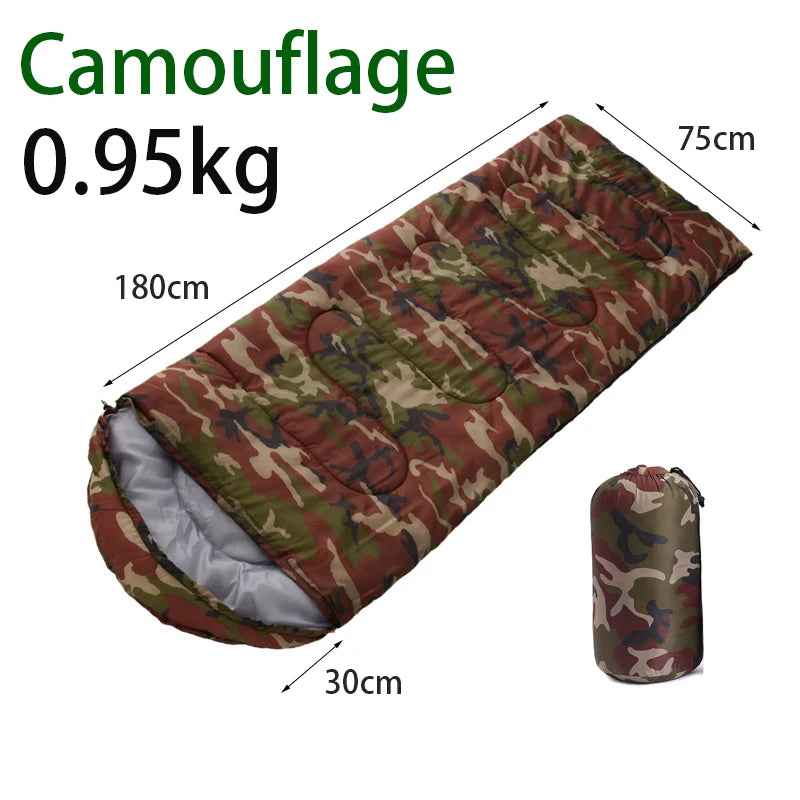 🏕️ Toasty Nights, Happy Campers! – Kids’ Hooded Sleeping Bag 🌙🧸 - ThiGui