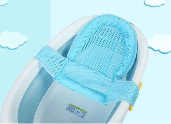 🛁 Hands-Free, Stress-Free – Baby Bath Net Support for Safe Splash Time! 🐣🧼 - ThiGui