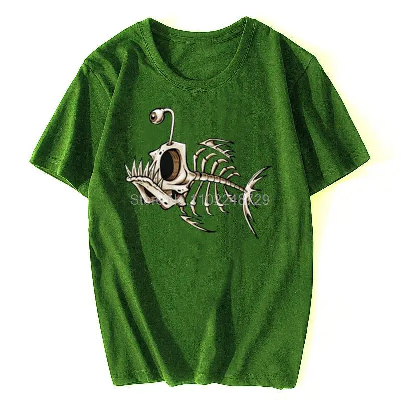 🐟💀 Deep Sea Cool! Funny Bonefish Skull T-Shirt for Boys – Bold, Comfy & Totally Epic 🎣🖤 - ThiGui