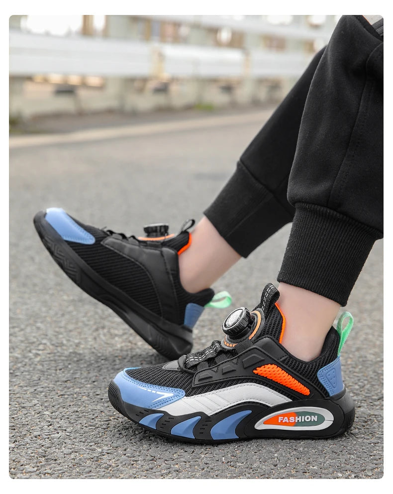 🌟 Light-Up Their Steps! 💨 Breathable Spring Sneakers for Boys 👟✨ - ThiGui