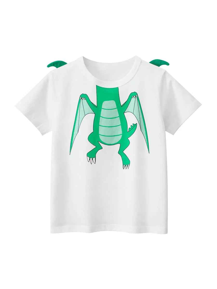 🦖💥 Dino-Mite Summer Tee for Boys – Where Comfort Meets Adventure! - ThiGui