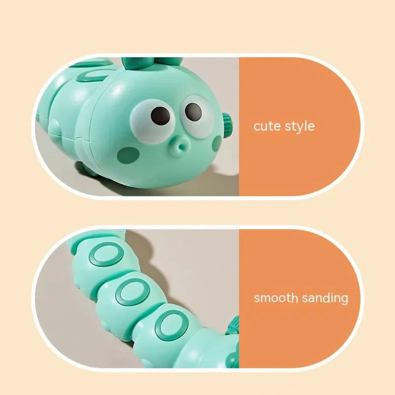 🐛⏰ Wind-Up Wiggly Caterpillar – Educational Fun That Moves! 🌀🐾 - ThiGui