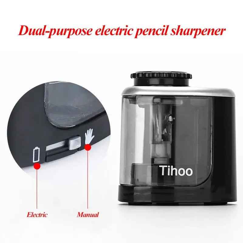 🖍️ Electric Pencil Sharpener That Makes Life Easier for Boys and Their Mums! - ThiGui