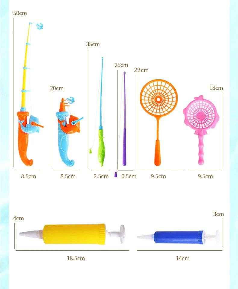 💦Splish Splash Fishing Bash – Magnetic Rod & Pool Toy Set for Curious Kids - ThiGui