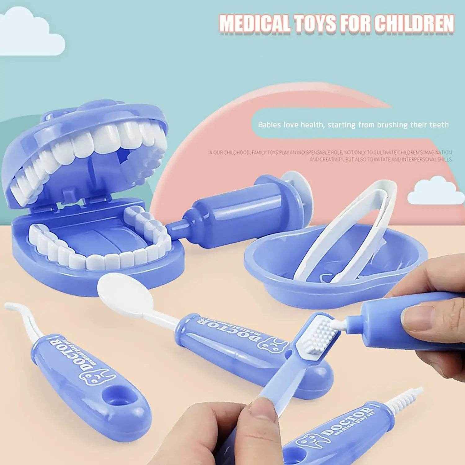 🪥Montessori Dentist Kit for Boys Who Want to Learn Brushing Without the Fuss - ThiGui
