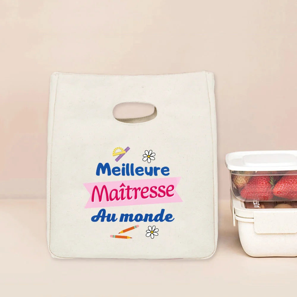 🍱 Thank You Teacher Thermal Lunch Bag – A Warm Hug in a Practical Gift! 🌟 - ThiGui