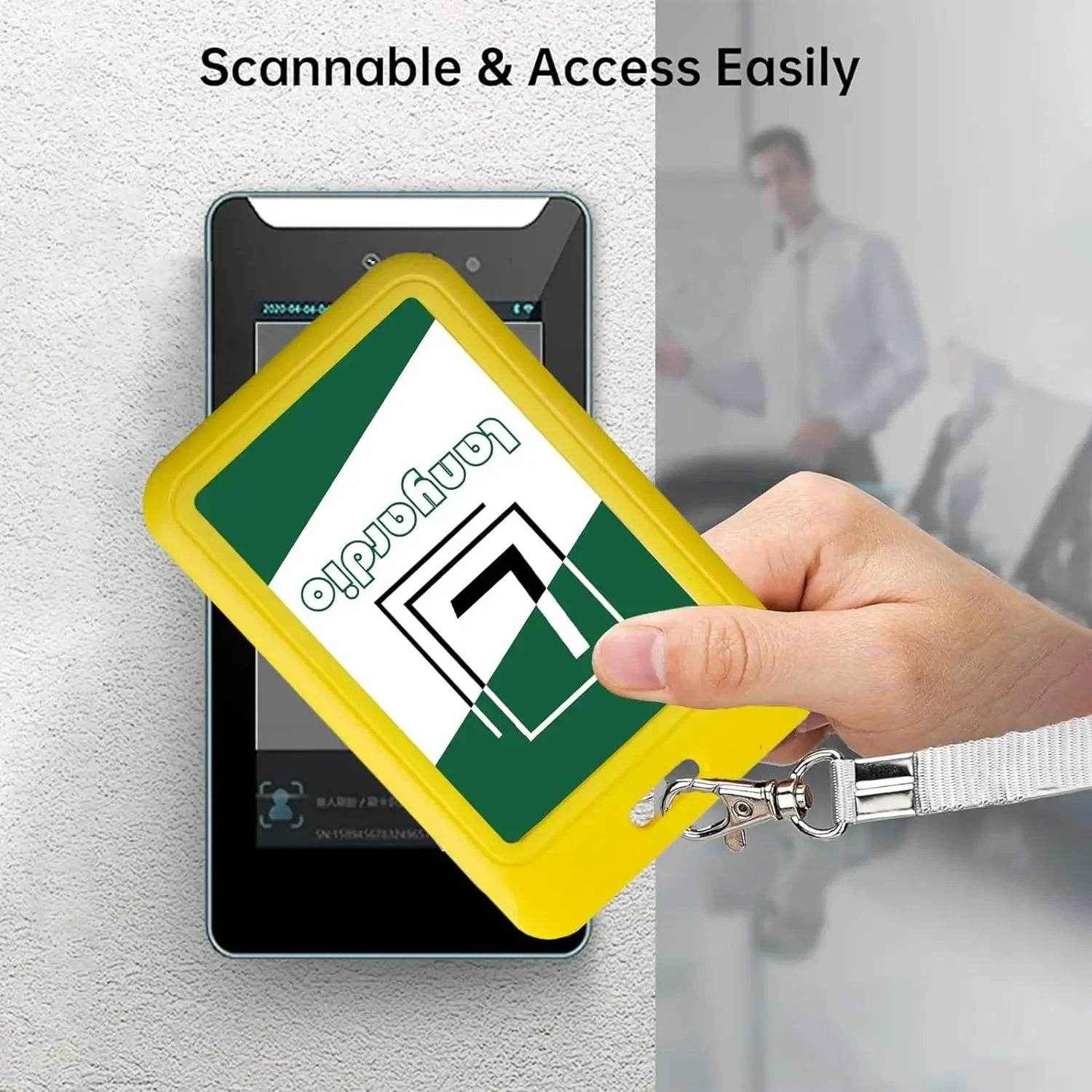 💼 Smart & Stylish Sliding ID Badge Holder – Ideal for School & Office! - ThiGui