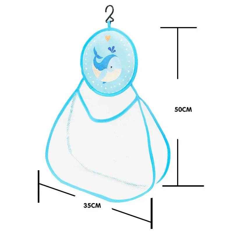 🦖 Dino-Magic Bathtime Buddy – Fun Organizer for Water Toys & Bathroom Bliss! - ThiGui