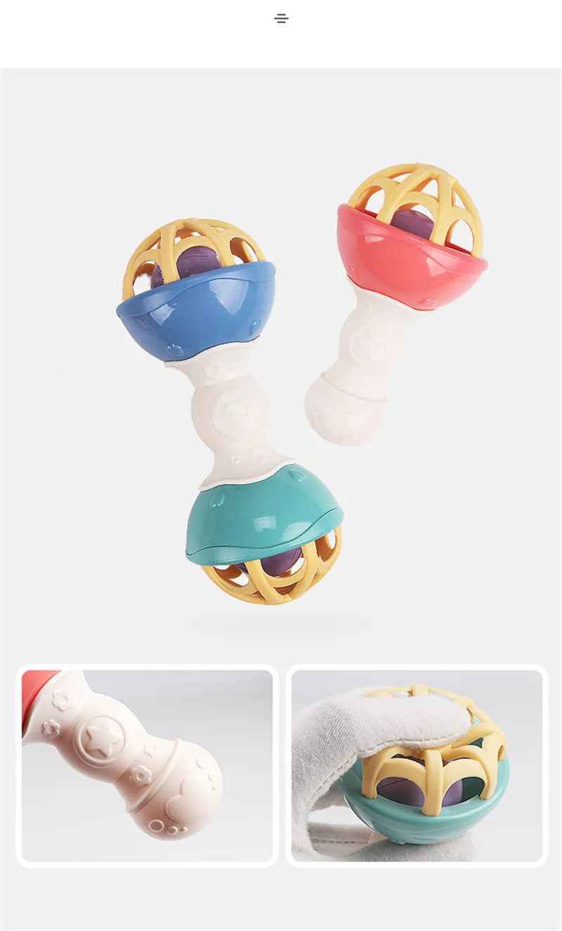 👶 Baby’s First Sensory Rattle – A Tiny Toy with Big Benefits! 🎈🐘 - ThiGui