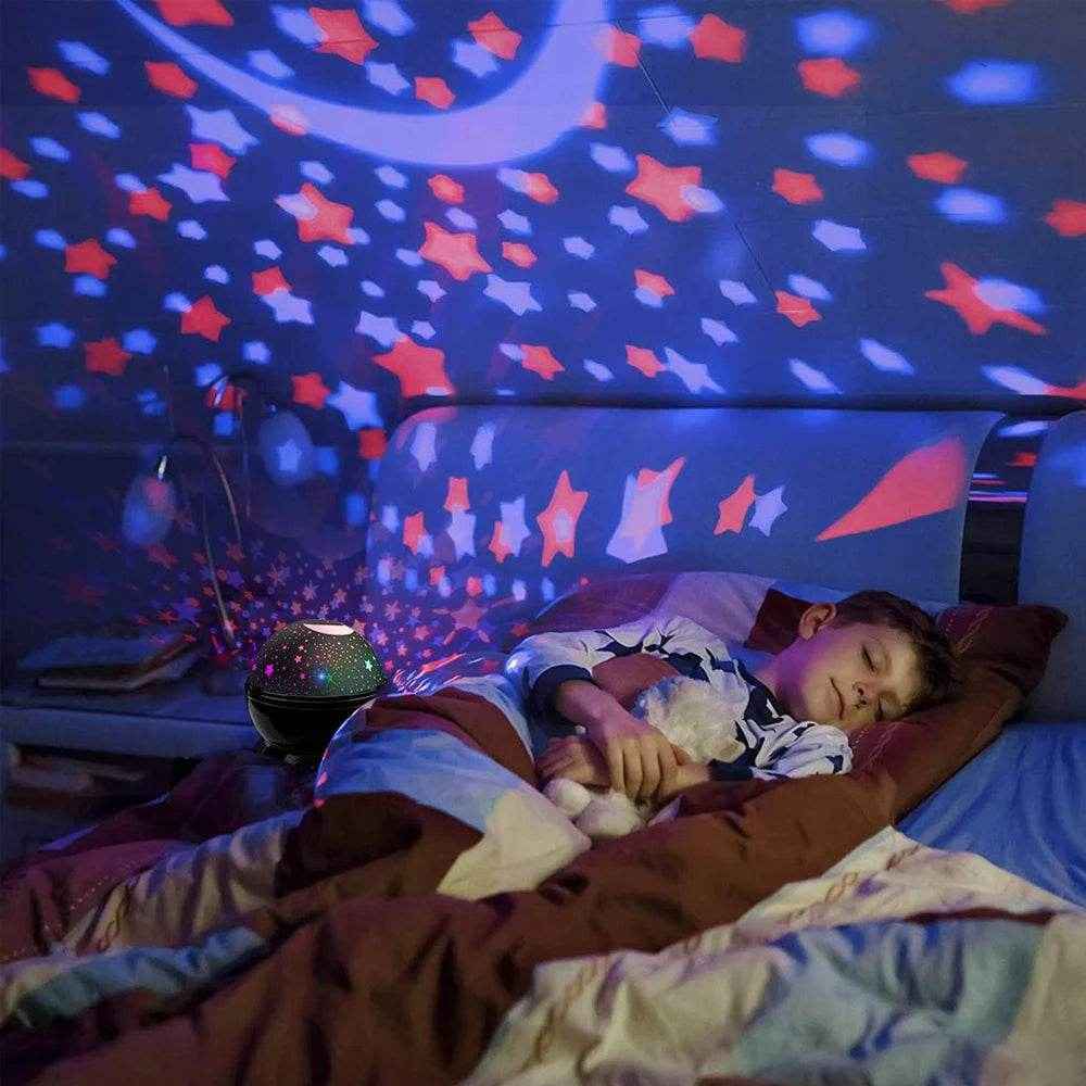 🌙 Enchanting Star & Moon Projector – A Magical Bedtime for Little Dreamers - ThiGui