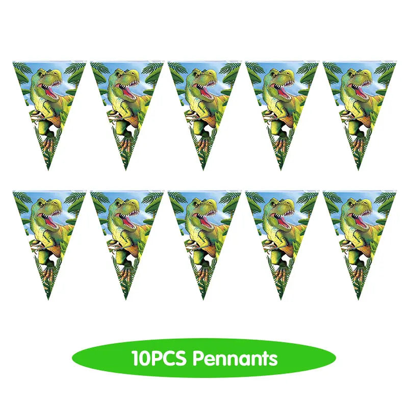 🦕 Jurassic World Dino Party Set 🎈 | Roars, Balloons & T-Rex Table Fun for Kids! 🎂🎉 - ThiGui