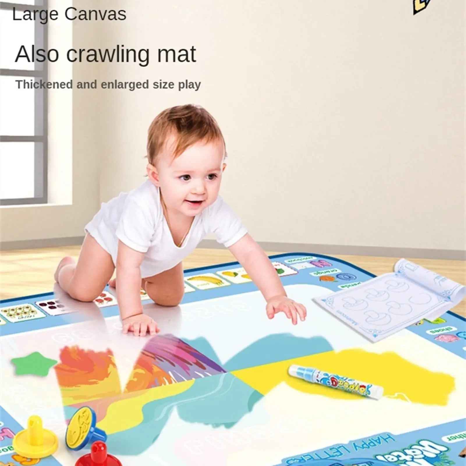 💦Just Add Water! The Mess-Free Magic Drawing Mat That Keeps Boys Entertained for Hours - ThiGui